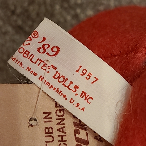 NWT Vintage Annalee 7" Red Elf Mobilitee Doll 1989 - Picture 8 of 8